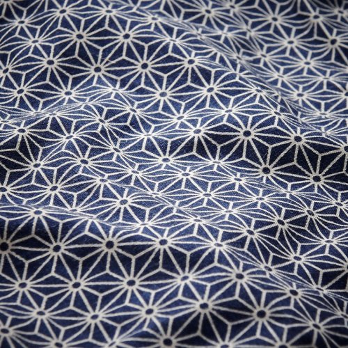 Coussin d'allaitement Sashiko - Marine